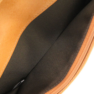 未使用 ロカド イタリア馬革 ブラウン 長財布 茶 1350【中古】ROCADO