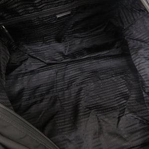 美品 プラダ ナイロン ブラック 黒 ボストンバッグ 1363【中古】PRADA