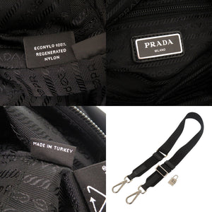 美品 プラダ ナイロン ブラック 黒 ボストンバッグ 1363【中古】PRADA