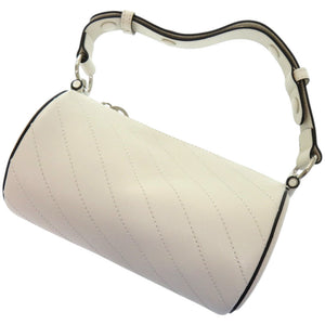 未使用品 グッチ ミニ ワンショルダー ブロンディ 760170 レザー ホワイト シルバー金具 白 ショルダーバッグ 1368【中古】GUCCI