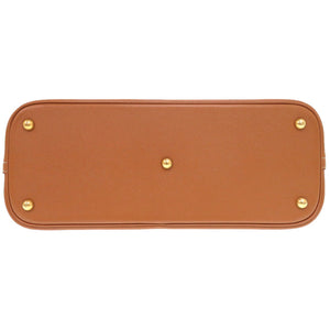 美品 エルメス ボリード35 クシュベル ゴールド ゴールド金具 □F刻印 ハンドバッグ 茶 1370 【中古】 HERMES