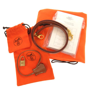 美品 エルメス ボリード35 クシュベル ゴールド ゴールド金具 □F刻印 ハンドバッグ 茶 1370 【中古】 HERMES