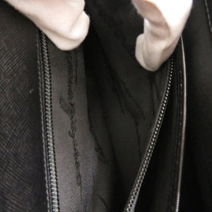 美品 サルヴァトーレフェラガモ 2WAY ガンチーニ DY-21 8791 レザー ブラック ハンドバッグ 黒 1410【中古】Salvatore Ferragamo