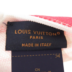 新品同様 ルイ ヴィトン LVタイルズ M77256 コットン コーラル クッション LV 1417【中古】LOUIS VUITTON
