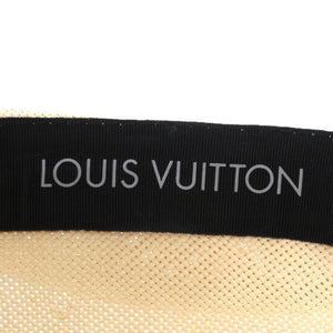 ルイ ヴィトン シャポー サマータイム M75881 帽子 ペーパー カーフ ベージュ LV 1424 麦わら帽子【中古】LOUIS VUITTON