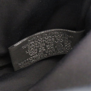 美品 エルメス ボリードポーチ 20 PM コットン ブラック ポーチ 黒 1437【中古】HERMES
