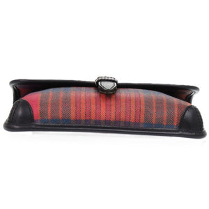 新品同様 エトロ チェック 1N379 PVC レザー マルチカラー 1449 ショルダーバッグ【中古】ETRO