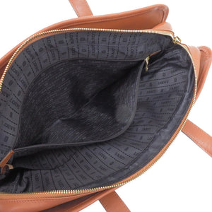 美品 ロエベ ブリーフケース ヘリテージ 2way D61002 レザー ブラウン 茶 ビジネスバッグ 1450【中古】LOEWE
