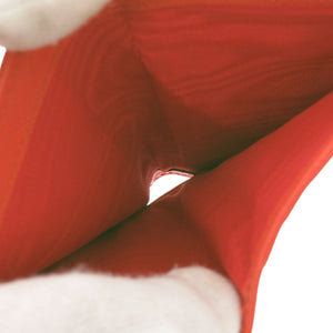 サルヴァトーレフェラガモ ヴァラリボン 22A926 レザー オレンジ 二つ折り財布 1453【中古】Salvatore Ferragamo