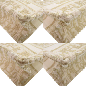 未使用 クリスチャンディオール オブリーク ブックトート ミニ キャンバス ホワイト ゴールド 2way ハンドバッグ 白 1459【中古】Christian Dior