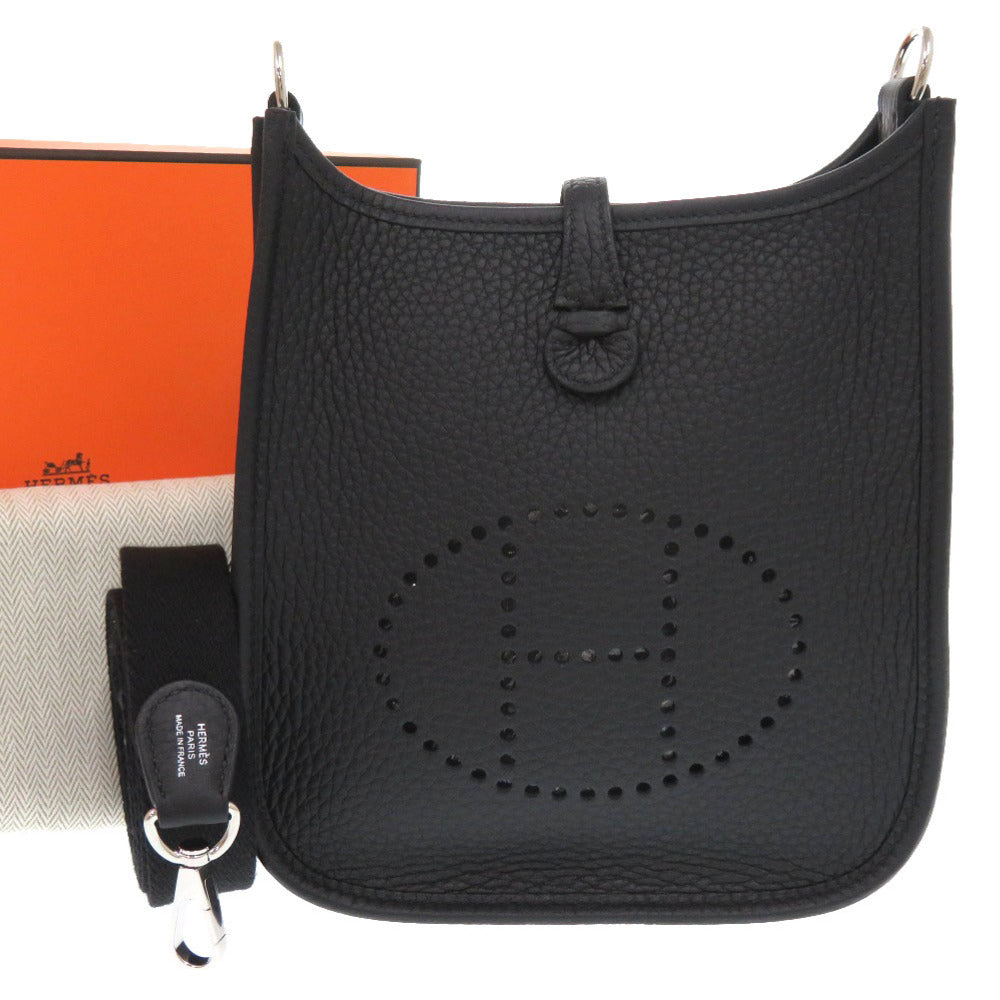 未使用 エルメス エブリンTPM アマゾン トリヨンクレマンス ブラック K刻印(2025年製) ショルダーバッグ 黒 1461 【中古】 HERMES