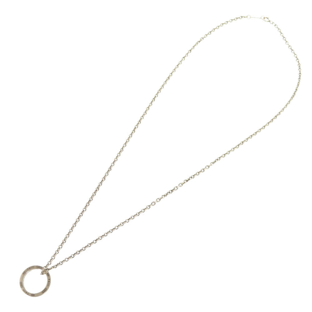 美品 ティファニー サークル ペンダント シルバー925 ネックレス アクセサリー 1470 【中古】 TIFFANY&Co.