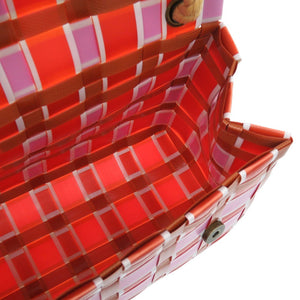 新品同様 マルニ トートバッグ ポリプロピレン レッド 1477 赤 ドクターバッグ【中古】MARNI