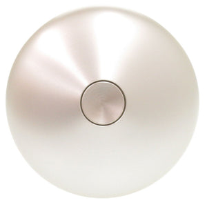 未使用 サンルイ ミニポータブルランプ フォリア ガラス アルミ シルバー オブジェ インテリア ランプ 1486【中古】SAINT LOUIS