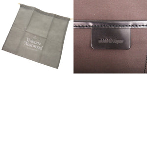 未使用品 ヴィヴィアンウエストウッド オーヴ vwb844 レザー ブラック 1494 黒 ビジネスバッグ【中古】Vivienne Westwood