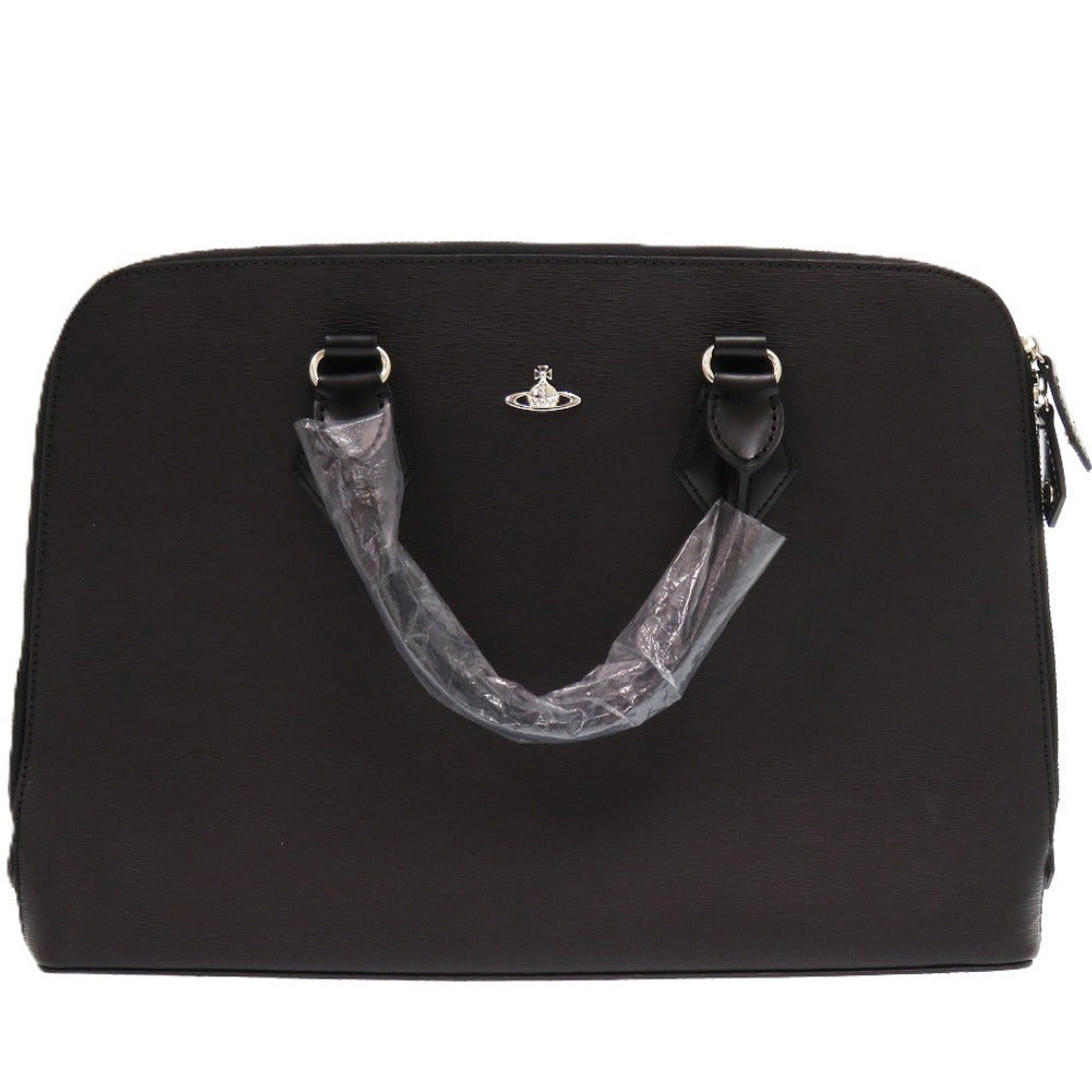 未使用品 ヴィヴィアンウエストウッド オーヴ vwb844 レザー ブラック 1494 黒 ビジネスバッグ【中古】Vivienne Westwood