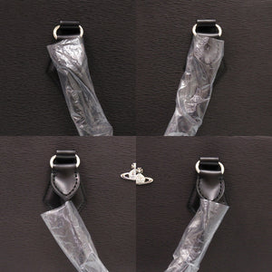 未使用品 ヴィヴィアンウエストウッド オーヴ vwb844 レザー ブラック 1494 黒 ビジネスバッグ【中古】Vivienne Westwood