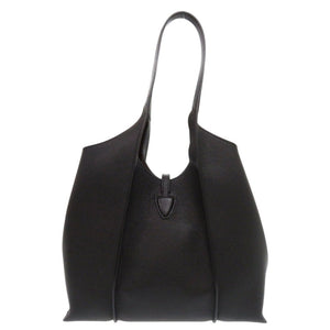 新品同様 トッズ Tタイムレス スモール XBWTSBA0200Q8EB レザー ブラック ハンドバッグ 黒 1496【中古】TOD’S