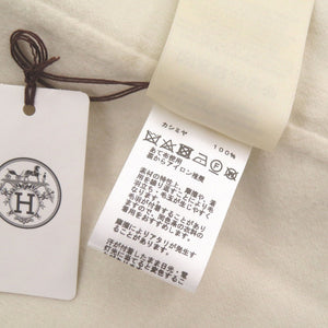新品同様 エルメス シェーヌダンクル サイズ34 カシミヤ アイボリー ブルゾン アウター 1510【中古】HERMES