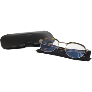 新品同様 サンローランパリ 伊達メガネ SL124 プラスチック 002 ブラウン 茶 サングラス 1511【中古】SAINT LAURENT PARIS