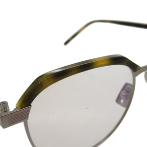 新品同様 サンローランパリ 伊達メガネ SL124 プラスチック 002 ブラウン 茶 サングラス 1511【中古】SAINT LAURENT PARIS