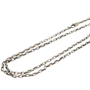 美品 グッチ ロゴプレート シルバー925 ネックレス ペンダント 1514【中古】GUCCI メンズ