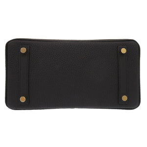 未使用 エルメス バーキン25 トゴ ブラック ゴールド金具 K刻印(2025年製) ハンドバッグ 黒 1515 【中古】 HERMES