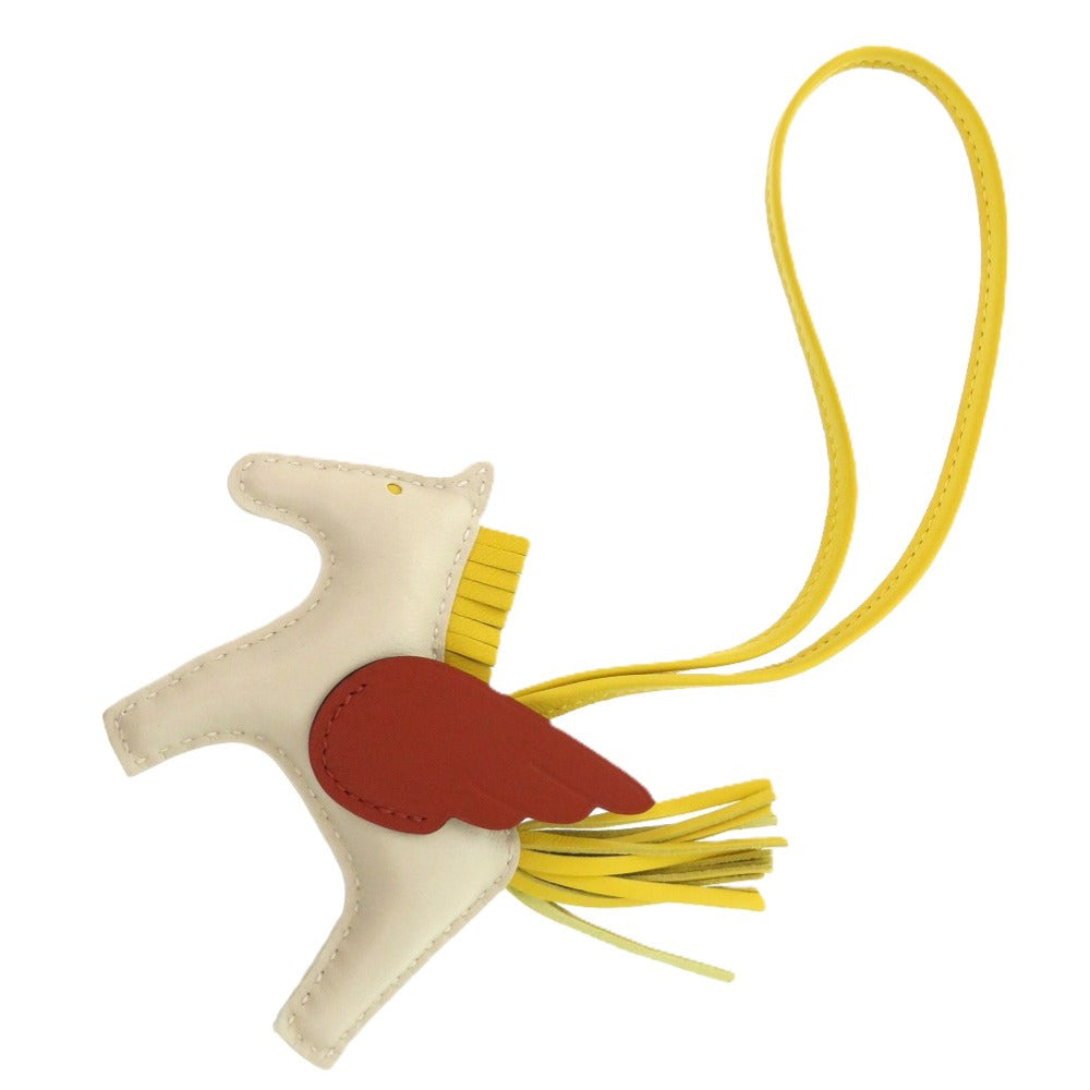 未使用品 エルメス ロデオペガサスPM キーホルダー アニューミロ クレ B刻印(2023年製) 1519 バッグチャーム【中古】HERMES