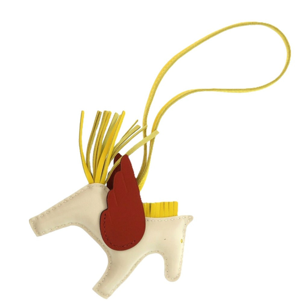 未使用品 エルメス ロデオペガサスPM キーホルダー アニューミロ クレ B刻印(2023年製) 1519 バッグチャーム【中古】HERMES