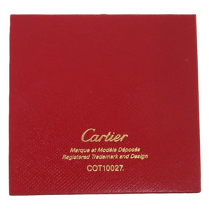 美品 カルティエ ロングCシェイプ シルバー925 シルバー カフス 1520【中古】CARTIER