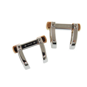 美品 カルティエ ロングCシェイプ シルバー925 シルバー カフス 1520【中古】CARTIER