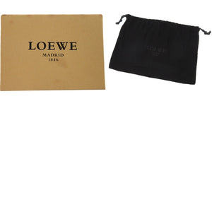 新品同様 ロエベ ラウンドファスナー アマソナ アナグラム レザー パープル 1543 紫 長財布【中古】LOEWE