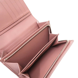 新品同様 ロエベ ラウンドファスナー アマソナ アナグラム レザー パープル 1543 紫 長財布【中古】LOEWE