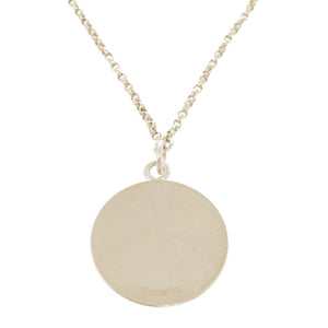 美品 エルメス エクスリブリスMM シルバー925 ネックレス アクセサリー 1554 【中古】 HERMES