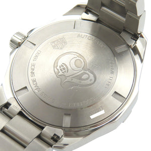 美品 タグホイヤー アクアレーサー キャリバー7 WAY201T.BA0927 自動巻き 腕時計 SS ブルー/ブラック 青文字盤 1560【中古】TAG HEUER メンズ