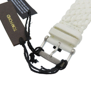 新品同様 トムフォード .002 オーシャンプラスチック TFT002024 クオーツ N腕時計 プラスチック ホワイト 白 1561【中古】TOM FORD メンズ