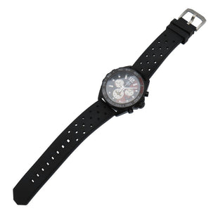 新品同様 タグホイヤー フォーミュラ1 インディ500 限定 CAZ101AD.FT8024 クオーツ 腕時計 SS/ラバー ブラック 黒文字盤 1573【中古】TAG HEUER メンズ