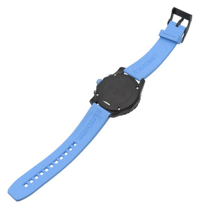 新品同様 ブライトリング エンデュランス プロ 44 X82310 自動巻き 腕時計 ブライトライト/ラバー ブラック ライトブルー 黒文字盤 1574【中古】BREITLING メンズ