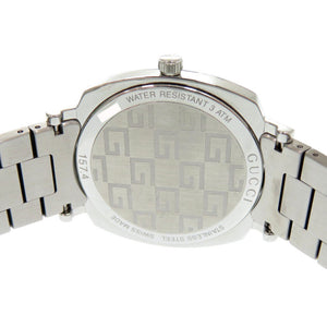 未使用 グッチ グリップ GRIP 157.4 SS シルバー クオーツ 腕時計 1575【中古】GUCCI