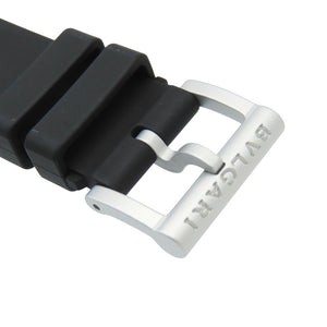 新品同様 ブルガリ アルミニウム 空山基 BB40AT 自動巻き 腕時計 アルミ/ラバー シルバー 1576【中古】BVLGARI メンズ