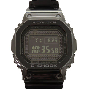 新品同様 カシオ G-SHOCK フルメタル GMW-B5000GD-1JF SS ブラック 黒文字盤 タフソーラー 腕時計 1577【中古】CASIO