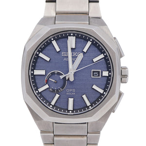 美品 セイコー アストロン ネクスター SBXD013 / 3X62-0AA0 電波ソーラーGPS 腕時計 チタン ネイビー 1578【中古】SEIKO メンズ