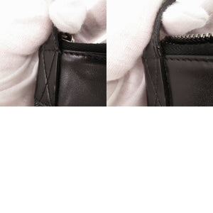 ブルガリ キャンバス レザー ネイビー系 ショルダーバッグ ポシェット 1610【中古】BVLGARI