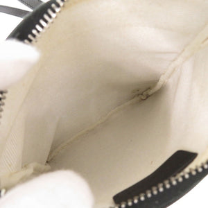 ブルガリ キャンバス レザー ネイビー系 ショルダーバッグ ポシェット 1610【中古】BVLGARI