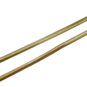 美品 イヴ サンローラン vintage ヴィンテージ クロコ型押し ネックレス 合金 メッキ ゴールド 1622【中古】YVES SAINT LAURENT