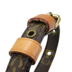 美品 ルイ ヴィトン マルリーバンドリエール モノグラム M51828 ブラウン ショルダーバッグ LV 1634【中古】LOUIS VUITTON