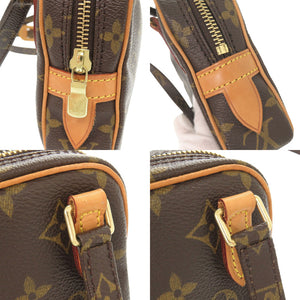 美品 ルイ ヴィトン マルリーバンドリエール モノグラム M51828 ブラウン ショルダーバッグ LV 1634【中古】LOUIS VUITTON
