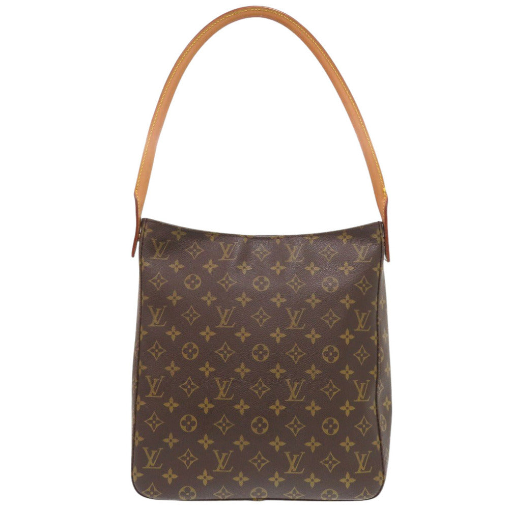 美品 ルイ ヴィトン ルーピングGM モノグラム M51145 ショルダーバッグ LV 1635【中古】LOUIS VUITTON