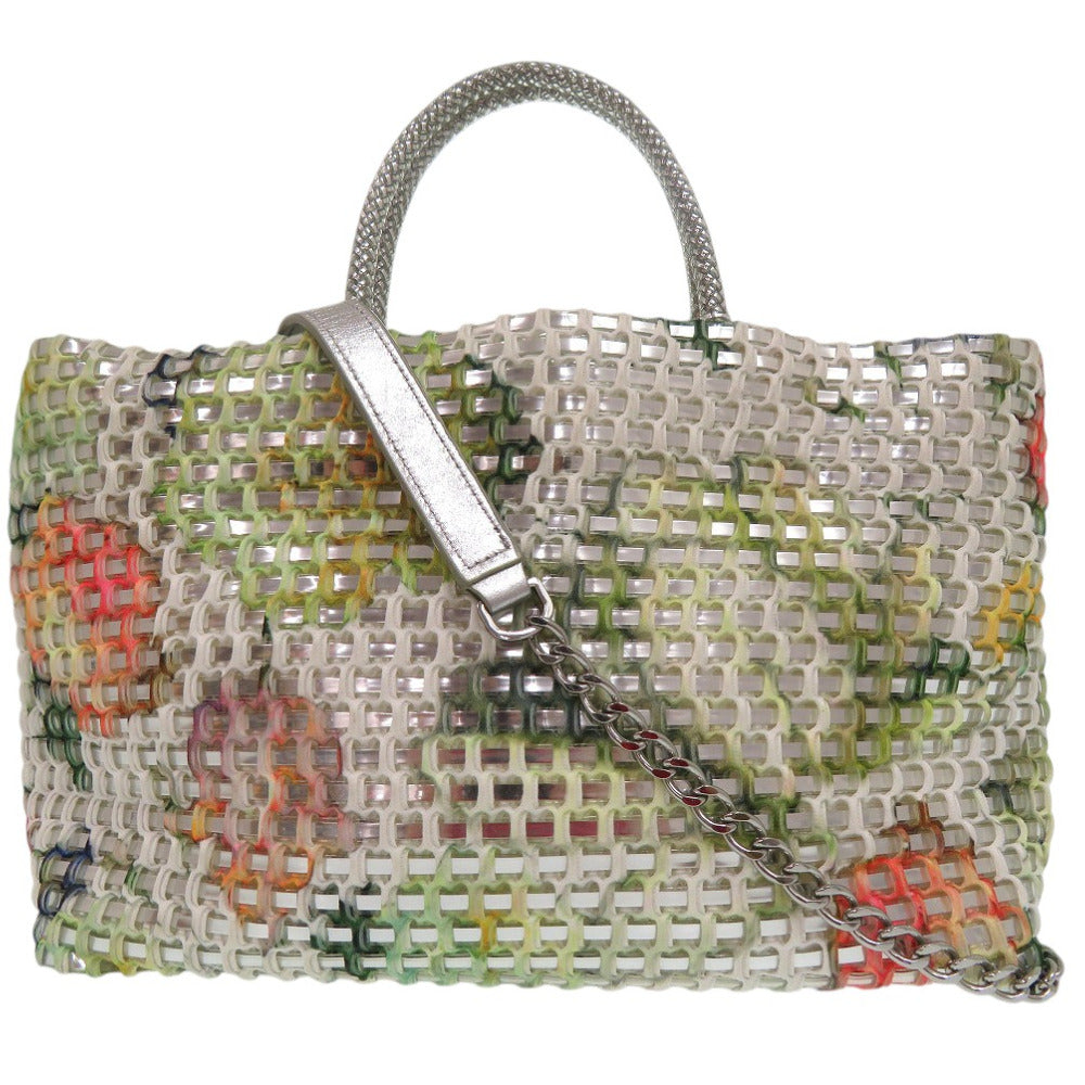 美品 アンテプリマ 2WAY ワイヤーバッグ ショルダーバッグ ボタニカル 斜めかけ クロスボディ ハンドバッグ メッシュ 1643【中古】ANTEPRIMA