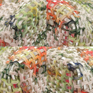 美品 アンテプリマ 2WAY ワイヤーバッグ ショルダーバッグ ボタニカル 斜めかけ クロスボディ ハンドバッグ メッシュ 1643【中古】ANTEPRIMA